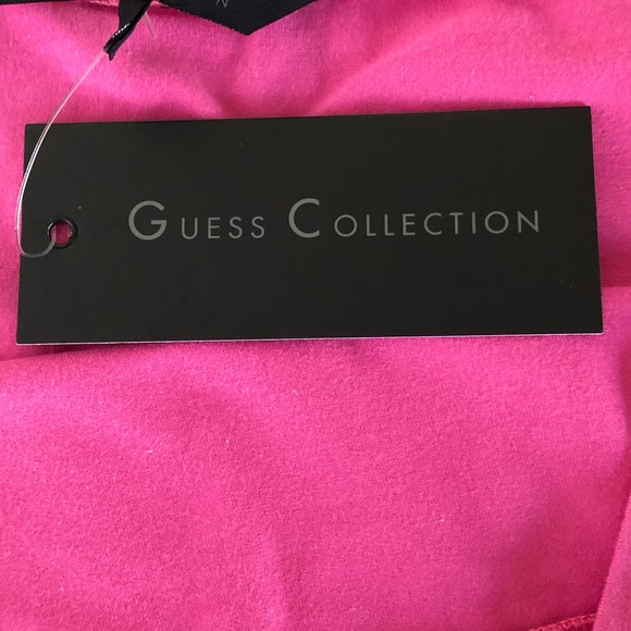 NWT Guess Collection Women's Pink Straight Skirt L - Picture 10 of 12
